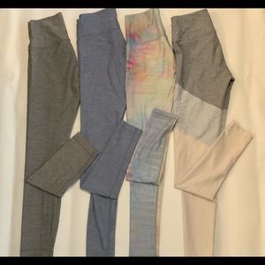 Four pairs of Gently Worn leggings